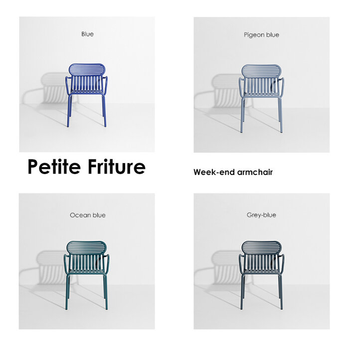 Petite Friture  Week-end garden chair with armrests - Petite Friture