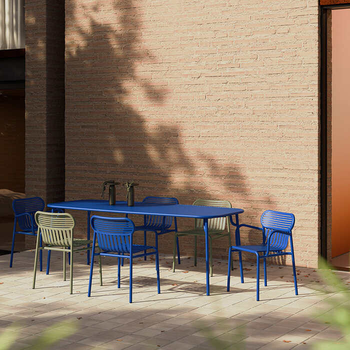 Petite Friture  Week-end garden chair with armrests - Petite Friture