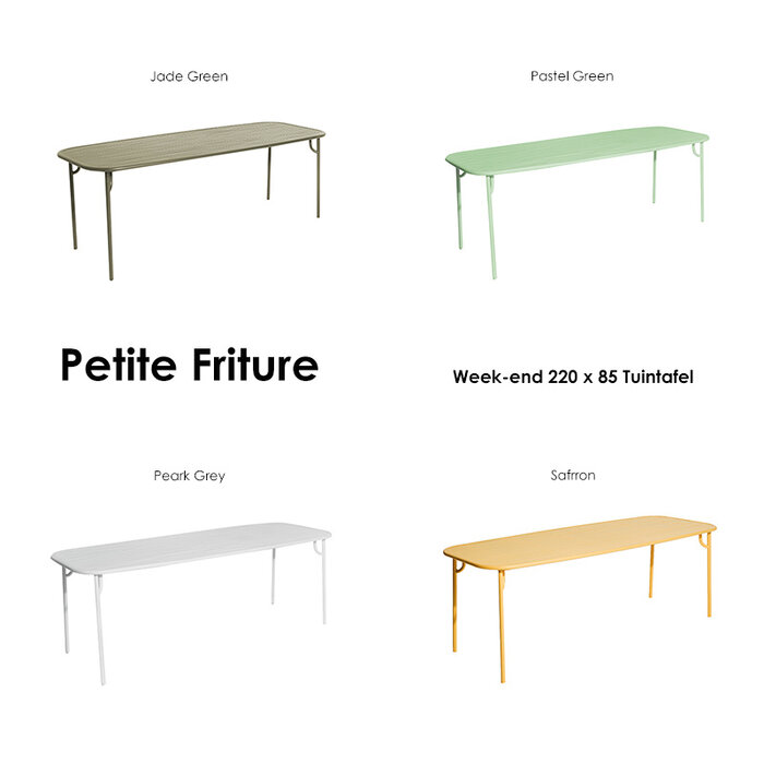 Petite Friture Week-end 220 x 85 tuintafel