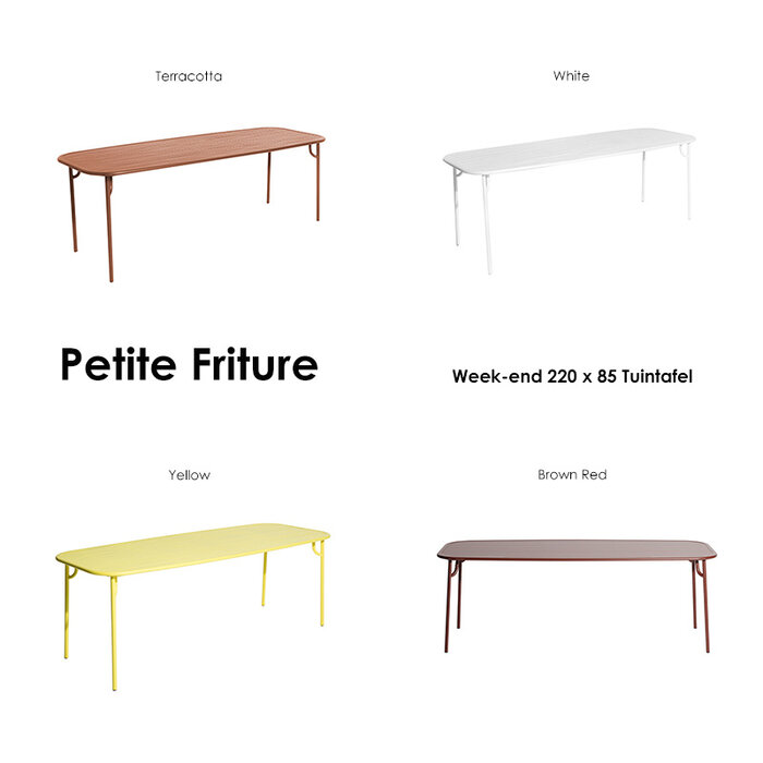 Petite Friture Week-end 220 x 85 tuintafel