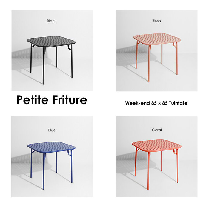 Petite Friture  Week-end square table 85x85 - Petite Friture