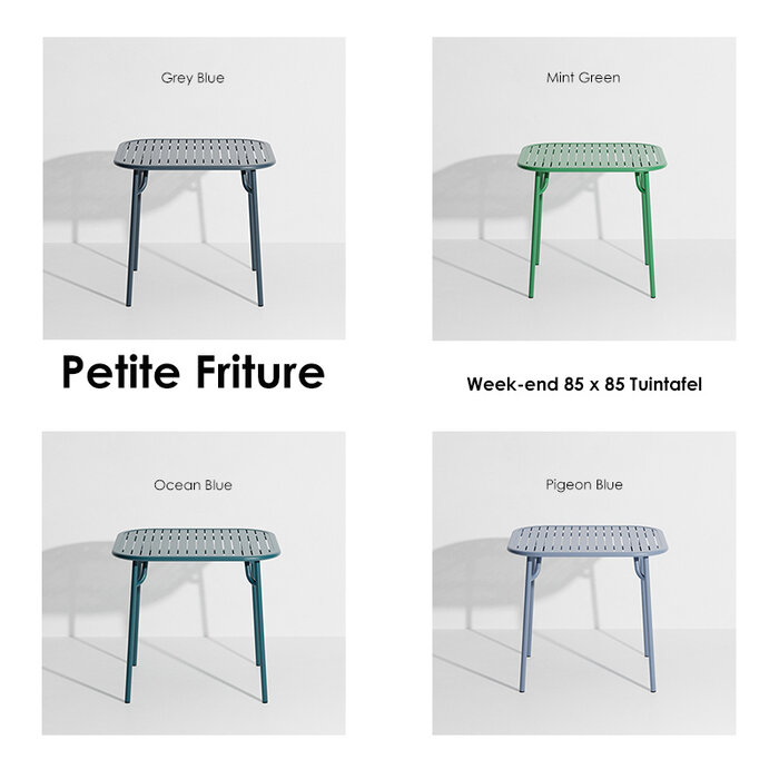 Petite Friture  Week-end square table 85x85 - Petite Friture