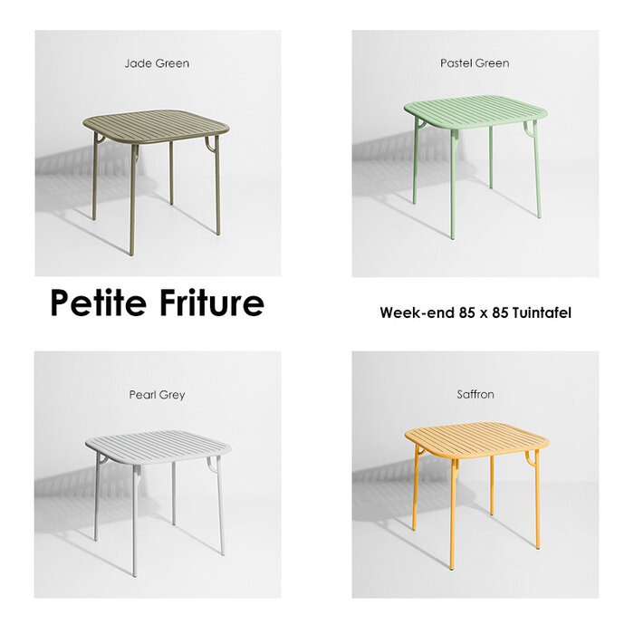 Petite Friture  Week-end square table 85x85 - Petite Friture