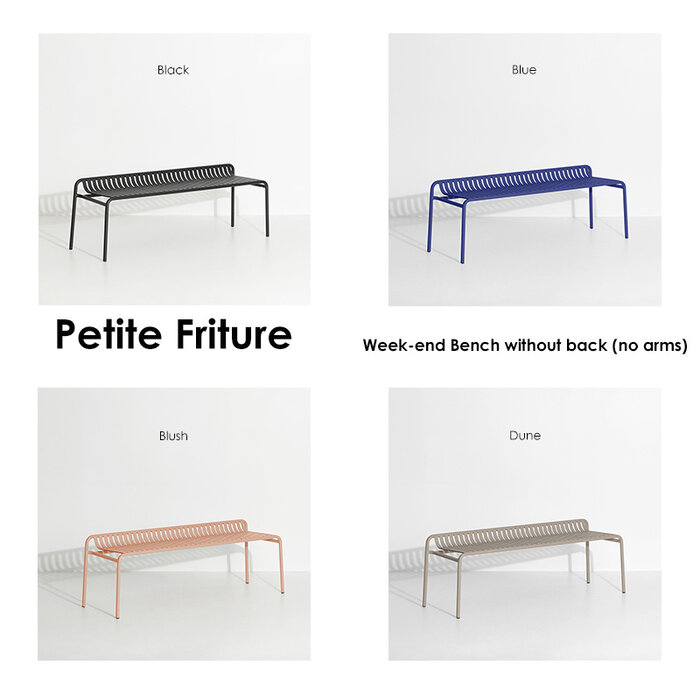 Petite Friture Week-end backless bench - Petite Friture