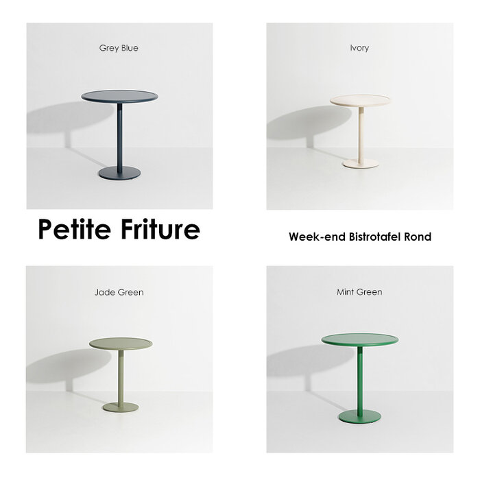 Petite Friture Table Bistrot Ronde Week-end Outdoor