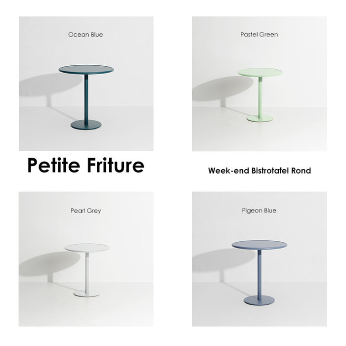 Petite Friture Table Bistrot Ronde Week-end Outdoor