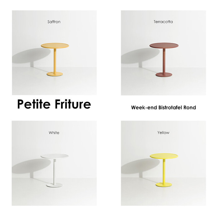 Petite Friture Table Bistrot Ronde Week-end Outdoor