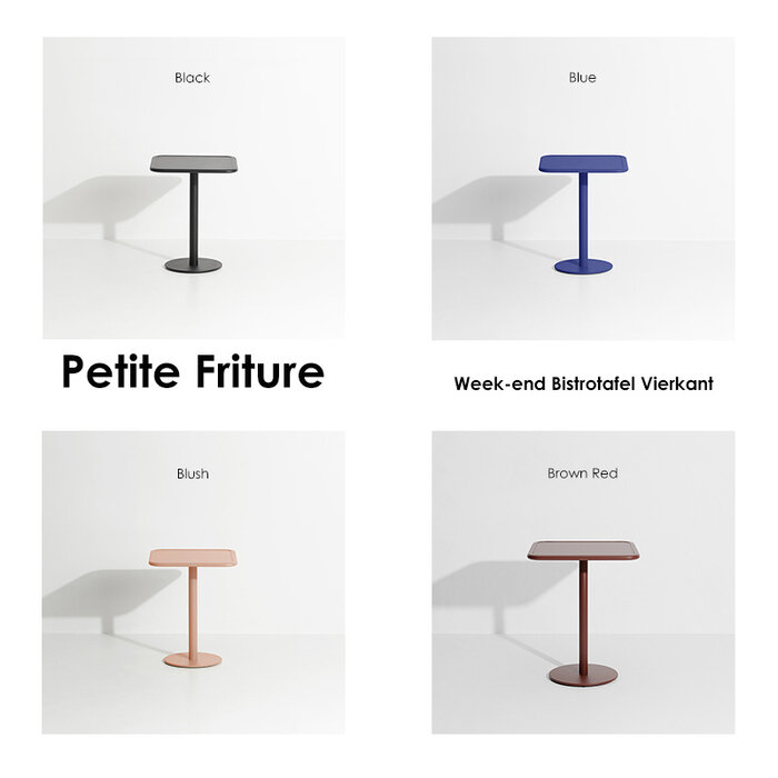 Petite Friture Week-end bistrotafel vierkant outdoor