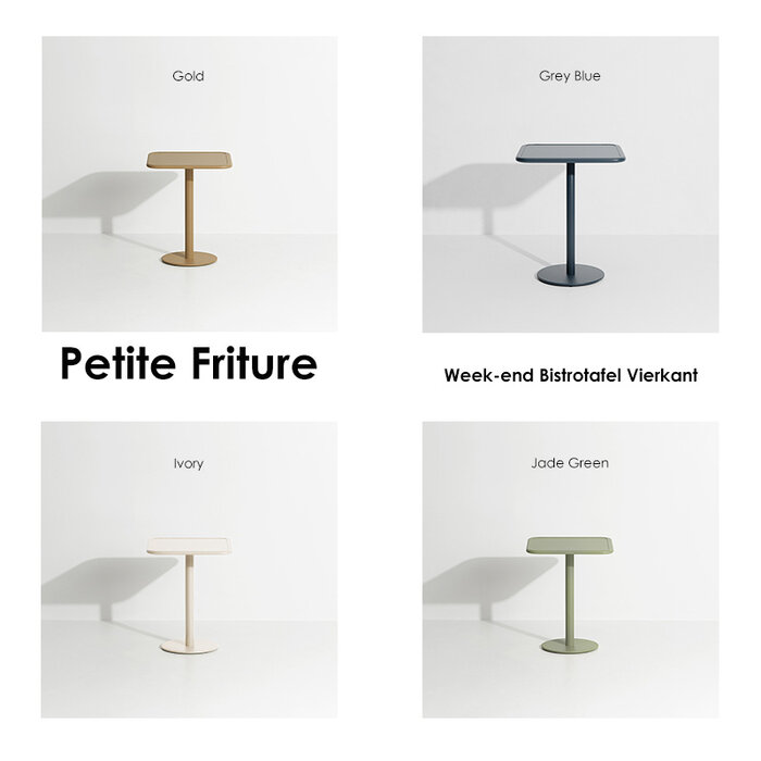 Petite Friture Week-end bistrotafel vierkant outdoor