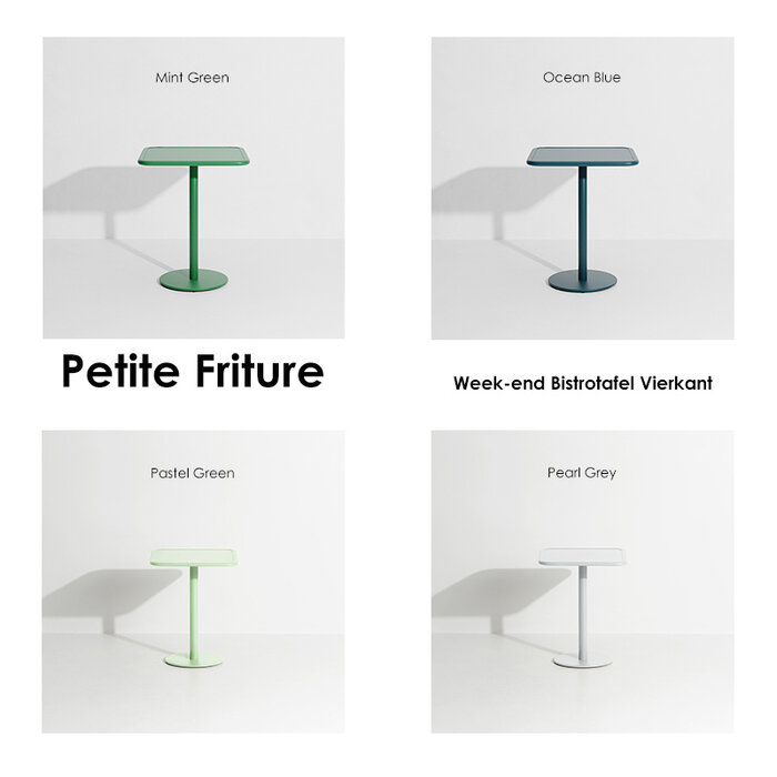 Petite Friture Week-end bistrotafel vierkant outdoor
