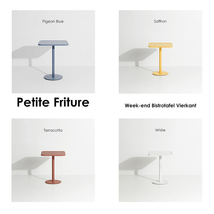 Petite Friture Week-end bistrotafel vierkant outdoor