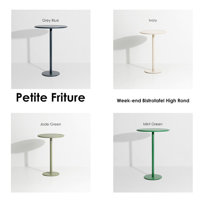 Petite Friture  Week-end high table round outdoor - Petite Friture