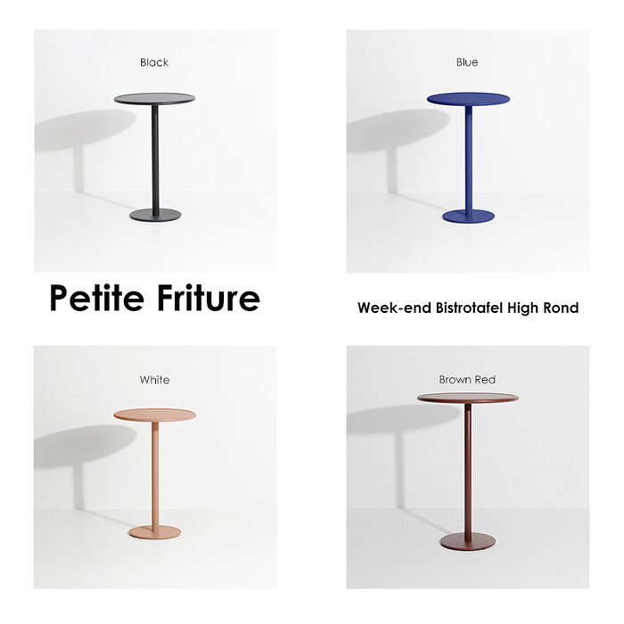 Petite Friture  Week-end high table round outdoor - Petite Friture