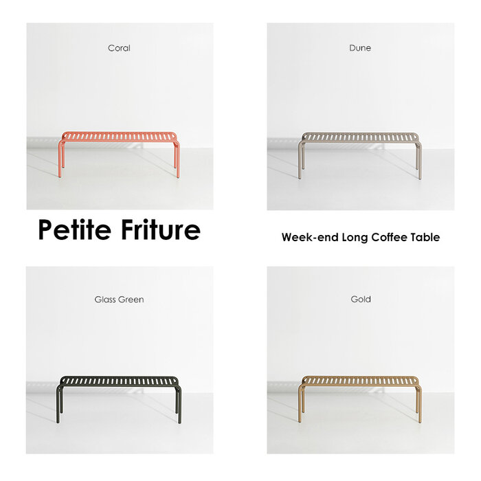 Petite Friture Week-end Long Coffee Table 60x127 - Petite Friture