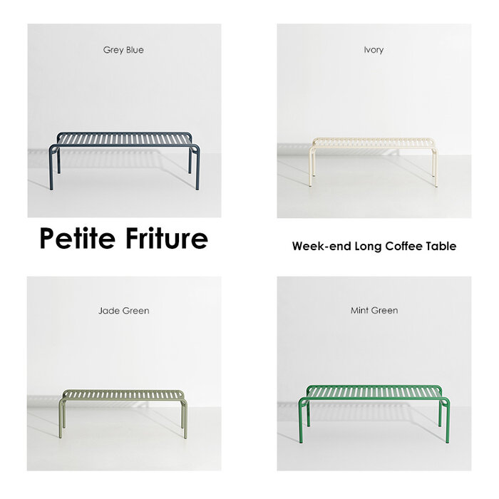 Petite Friture Week-end Long Coffee Table 60x127 - Petite Friture