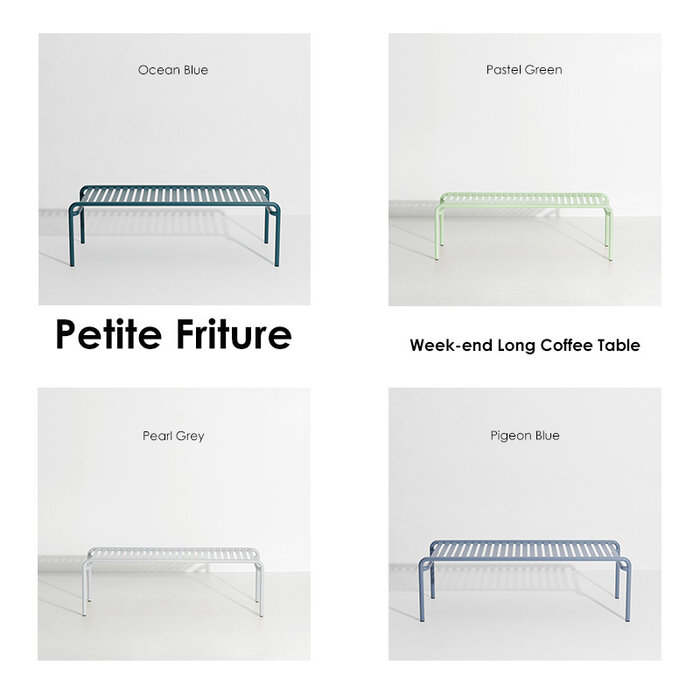 Petite Friture Week-end Long Coffee Table 60x127 - Petite Friture