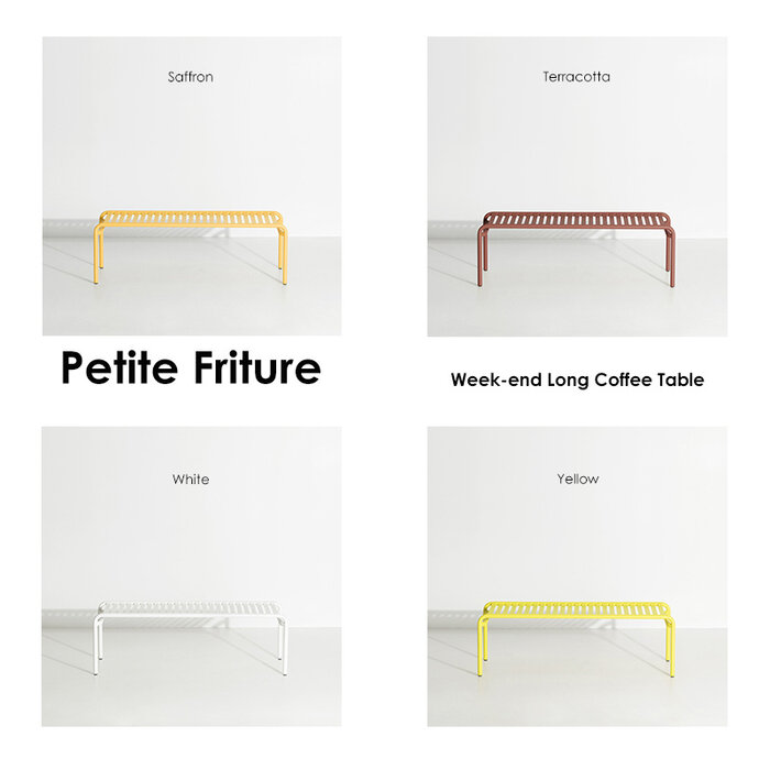 Petite Friture Week-end Long Coffee Table 60x127 - Petite Friture