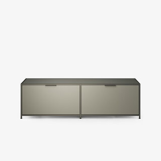 Ligne Roset Dita Meuble TV avec 2 portes rabattables - B 145.5cm