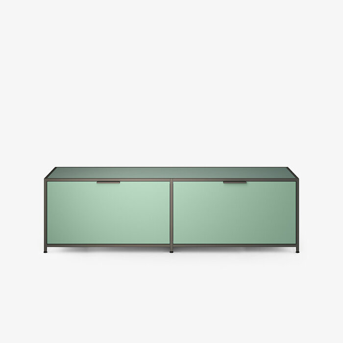 Ligne Roset Dita Meuble TV avec 2 portes rabattables - B 145.5cm - Ligne Roset