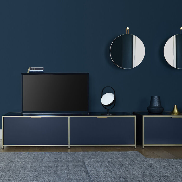 Ligne Roset Dita TV-meubel met 2 klapdeuren - B 145.5cm - Ligne Roset