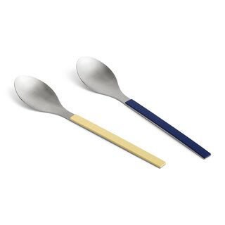HAY Serveerlepels - Muller Van Severen - Blue & Yellow