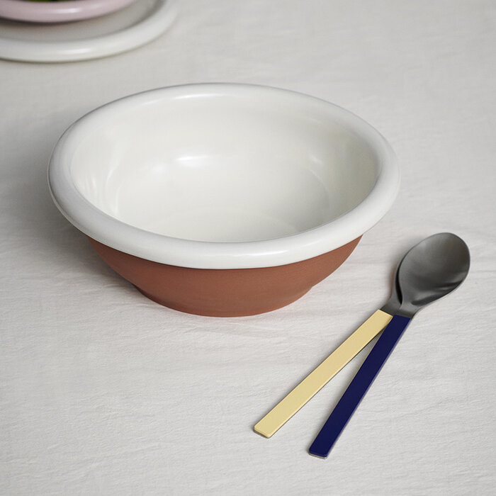 HAY Cuillères de service - Muller Van Severen - Bleu & Jaune - HAY