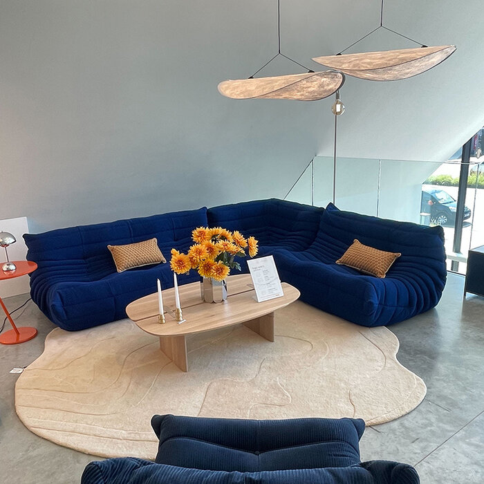 Ligne Roset Togo Sofa Combination (Showroom) - Capa - Outremer