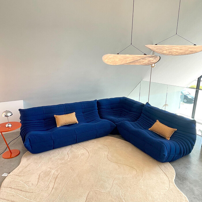 Ligne Roset Togo canapé Combination (Showroom) - Capa - Outremer