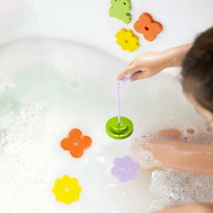 Quut Jeu de poissons Autocollants pour le bain Frog Pond - Quut