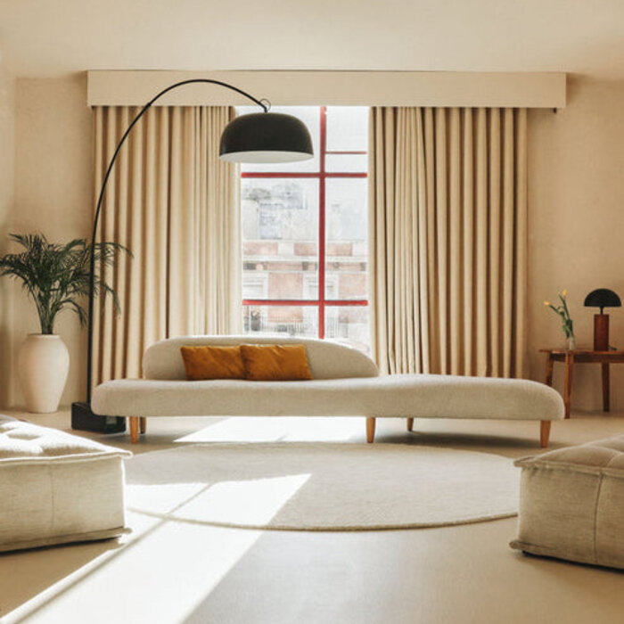 Lorena Canals Silhouette Round - wasbaar tapijt wol - Lorena Canals