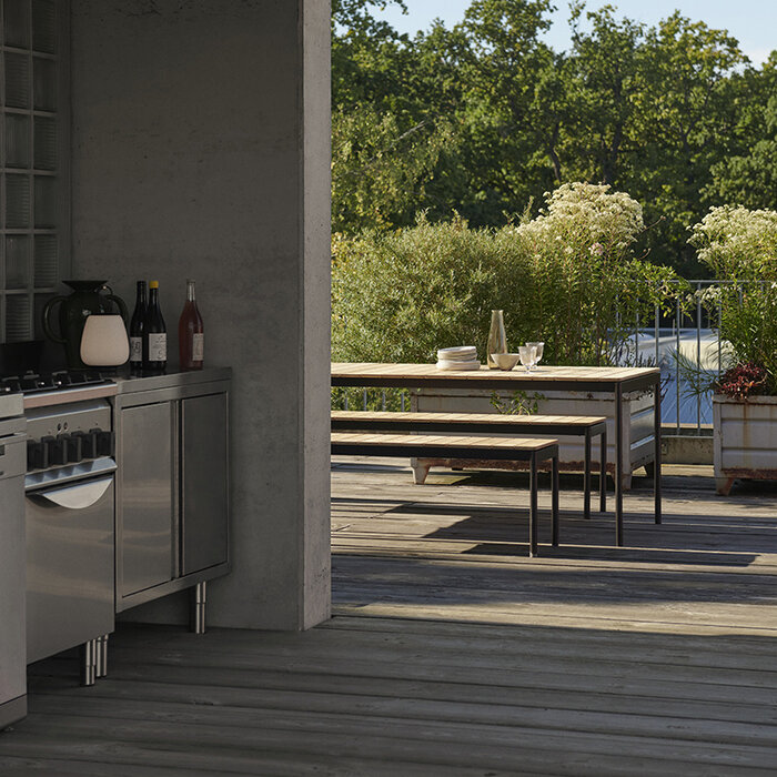 &Tradition Ville Outdoor Tafel AV26 220x90 - &Tradition