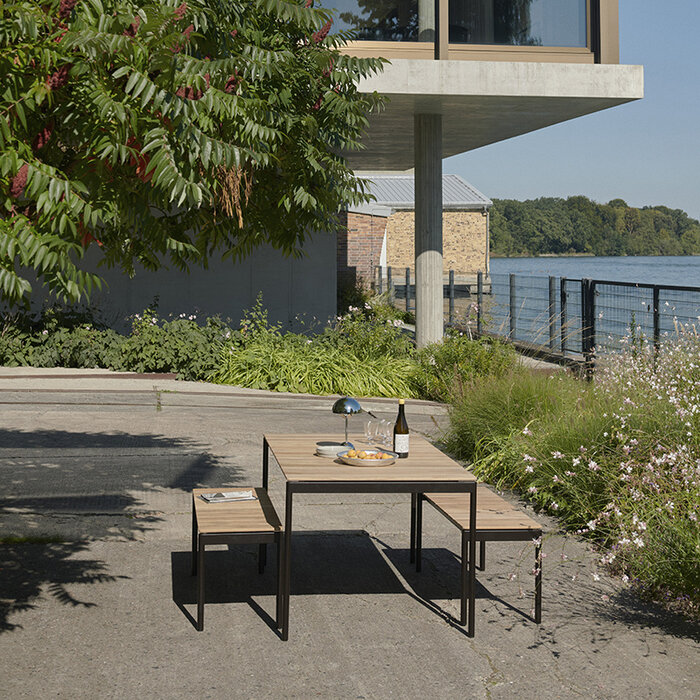 &Tradition Ville Outdoor Bench AV27 110x40cm - &Tradition