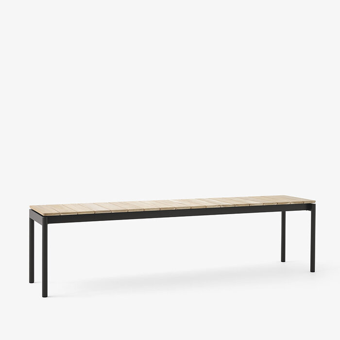 &Tradition Banc extérieur Ville AV28 180x40cm - &Tradition