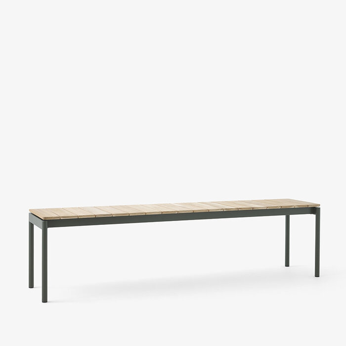 &Tradition Banc extérieur Ville AV28 180x40cm - &Tradition