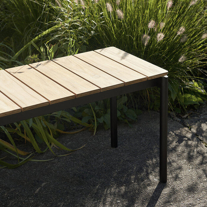 &Tradition Banc extérieur Ville AV28 180x40cm - &Tradition