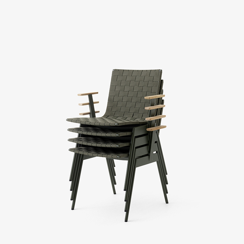 &Tradition Chaise à accoudoir Ville AV34 - &Tradition