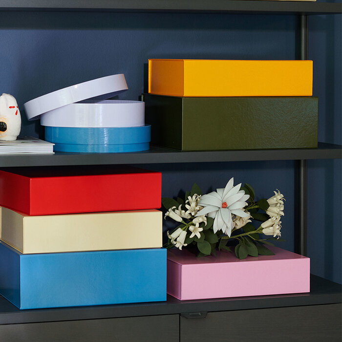 HAY Boîte de rangement de couleur Small - HAY