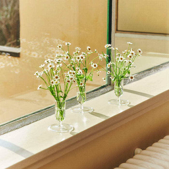 HAY Petit vase transparent - HAY