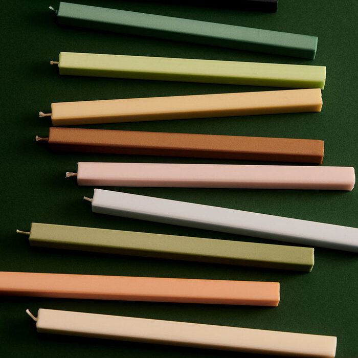 HAY Bougie Square (Lot de 4) - Pastel - HAY