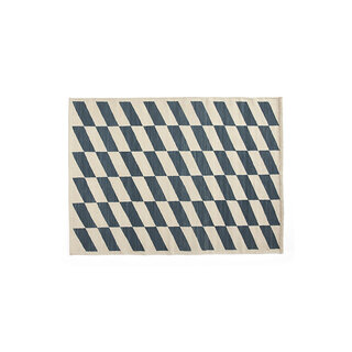 HAY Shift Kelim tapis - Blue