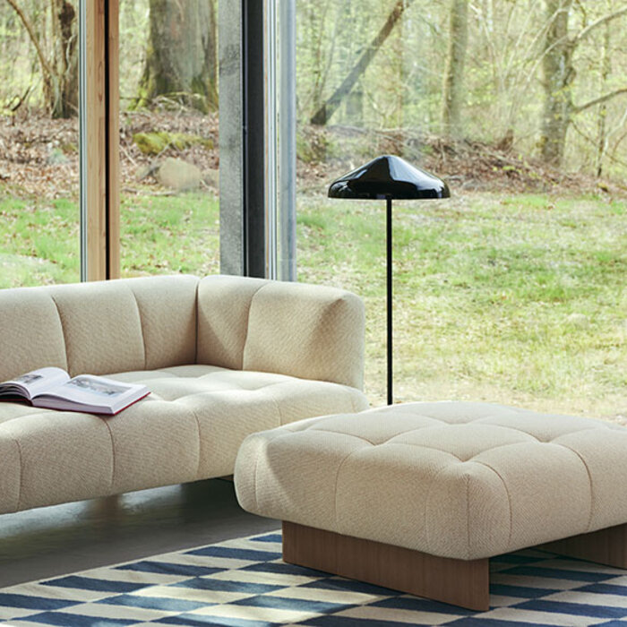 HAY Shift Kelim tapis - Blue