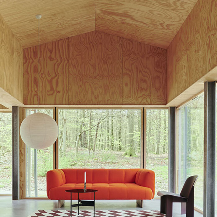 HAY Shift Kelim tapijt - Burgundy - HAY