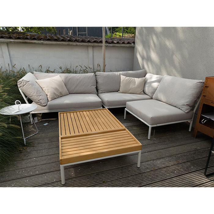 Houe Level 2 Lounge Set (Showroom) Cadre blanc - Papyrus - Houe