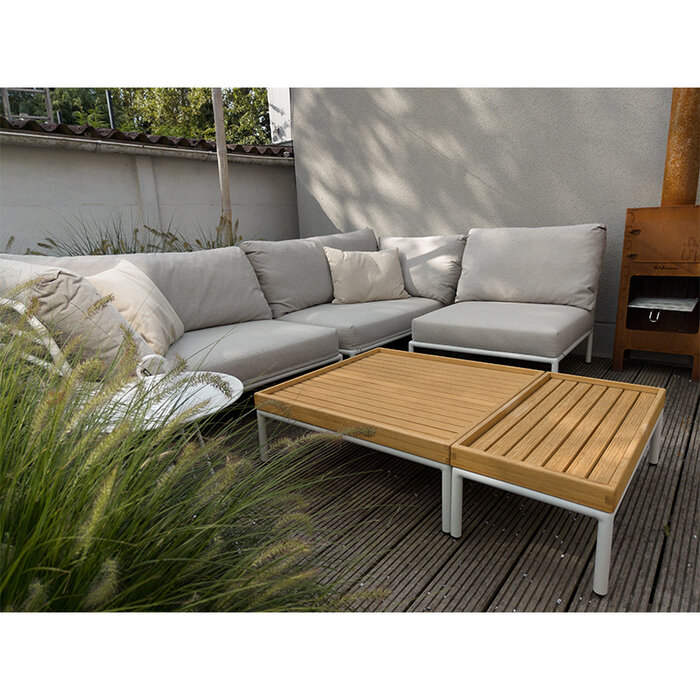Houe Level 2 Lounge Set (Showroom) Cadre blanc - Papyrus - Houe