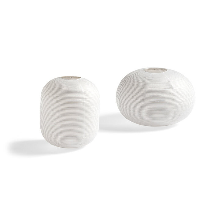 HAY Lampe suspendue Paper Shade Ellipse Ø70 - HAY