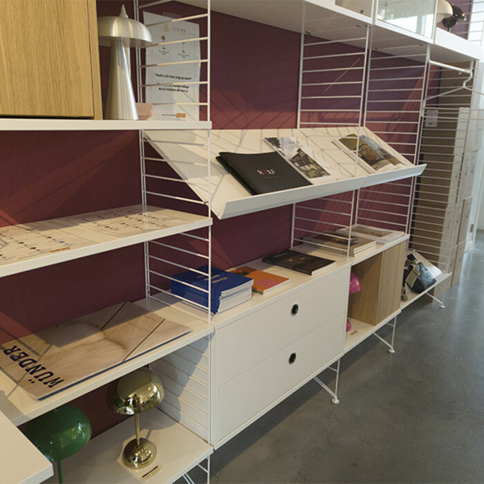 String Wandconfiguratie 72 - Woonkamer (Showroom) - String