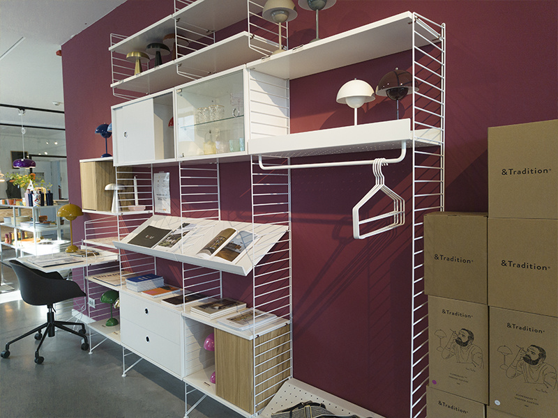 String Wandconfiguratie 72 - Woonkamer - String