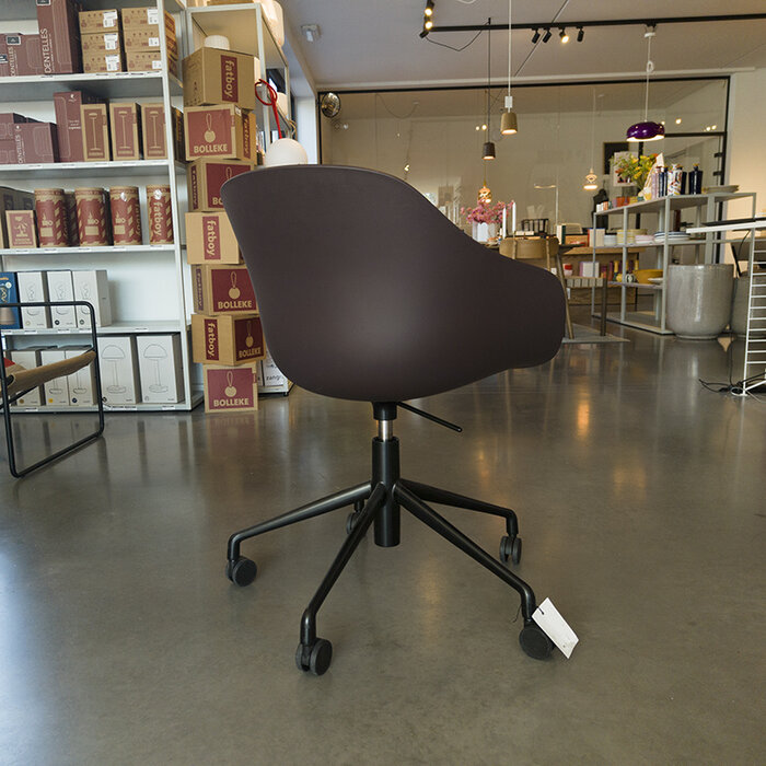 HAY AAC252 - Chaise de bureau rembourrée Raisin (Showroom) - HAY