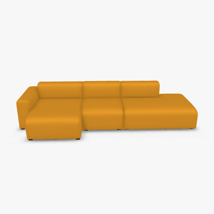 HAY Mags Sofa Low Armrest (showroom) - Metaphor Bumblebee 033 - HAY