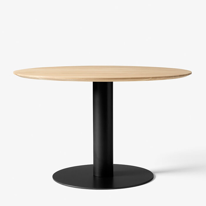 &Tradition Table ronde In Between SK12 Ø120 cm Base noire - &Tradition